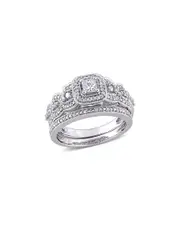 Rina Limor 14K 0.47 ct. tw. Diamond Braided Ring Set