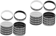 Generic 2sets Piano Bracelet Rock Piano Music Piano Music Silicone Bracelets Music Bracelets Musical Note Bracelets Rock Music Silicone Bracelet Musical Bracelets 12pcs*2