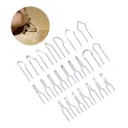 23Pcs Pyrography Wire Tips Heat Wood Burning Tips Replacement7321