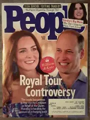People Magazine April 4 2022 Prince William Kate Middleton Sandra Bullock Wanda