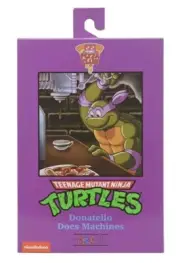 NECA 2023 Teenage Mutant Ninja Turtles VHS Animated Series DONATELLO 14+ New