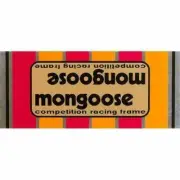 Mongoose - 1980 Motomag Gold w/gold wrap Decal set - old school bmx
