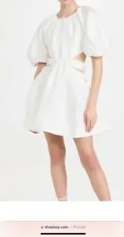 Aje Mimosa cut out mini dress