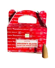 Dragon's Blood Backflow Incense Cones - 24 Cones