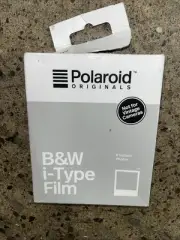 Polaroid Originals B&W i-Type Film Cameras 8 Instant Photos Gray Box NEW