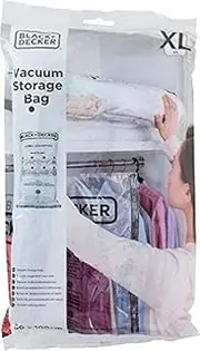 [BLACK+DECKER] Vacuum storage bag - XL - 60 x 100 cm