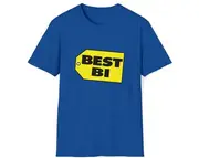 Funny Meme TShirt, Best Buy Best Bi Bisexual Pun Joke Tee, Gift Shirt