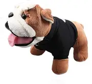 HANGQINGHENG Bulldog Jewelry Toy Interior Decoration Cute Cute Plush Cotton Toy Car Accessories