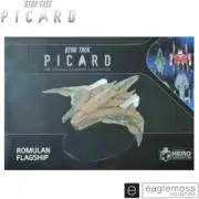 Eaglemoss Star Trek Picard Romulan Flagship Ship Replica Brand New and In Stock