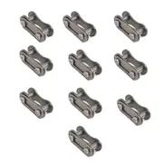 TDR 10pcs Chain Link Replace Single Speed Master Connector Bicycle Repair Spare Part Easy Install Chain Joiner for Fixie, Fixed Gear, and Single Speed Bikes