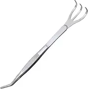 Stainless Steel Root Rake,Ergonomic Bonsai & Plants Tweezers for Precision - Thickened Stainless Steel Multi-Function Root Rake
