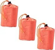 JOINPAYA Gym Sack Drawstring Closure 3pcs Outdoor Hunting Camping Bag Waterproof Hiking Gear Sack