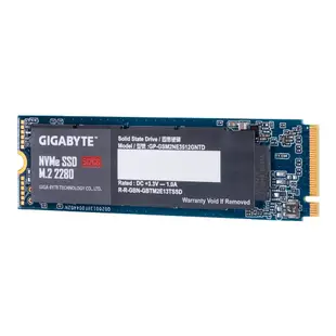 技嘉 M.2 SSD固態硬碟 256G 512G 1TB NVMe PCIe 2280 五年保 2500E