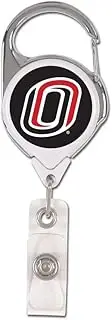 NCAA UNO Mavericks Badge HolderPremium Retractable Badge Holder, Team Colors, One Size