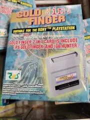Gold Finger 2-in-1 Cheat Code Accessory for Playstation and Gameboy Adapter