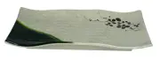 Yanco China HO-2416 Honda Melamine 16" x 10.5" Rectangular Rippled Edge Plate