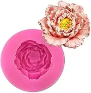 Three-Dimensional Peony Hibiscus Flower Silicone Fondant Mold Handmade Mold, Suitable for Making Handmade soap, Plaster, Aromatherapy and so on.