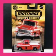 2023 Matchbox 1957 GMC StepSide County Rescue #2 Walmart Exclusive