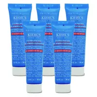 在飛比找PChome24h購物優惠-KIEHLS 契爾氏 冰河保濕無油清爽潔面慕斯 30ml*5