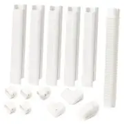 3" W 10Ft L Mini Split Line Set Cover Kit Air Conditioners 3"W 10Ft L