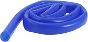 X AUTOHAUX Silicone Vacuum Tubing Hose 130PSI Max Pressure High Temperature Automotive Vacuum Line Blue 1 Pcs 4Ft 11/16" 18mm ID 3mm Thickness