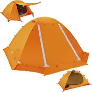 Libra Lightweight Backpacking Tent - 1/2 Person 4 Season Ultralight
