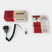 Turner 450C High Impedance Relay Switching Ceramic Microphone 5' Coil Cord *NEW*