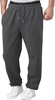 Men's Athletic Sweatpants Drawstring Elastic Waist Fleece Jogger Pants Casual Workout Gym Sports Pants with Pockets