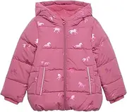 [s.Oliver Junior] Girls' Quilted Jacket with Hood, 45A1, 110