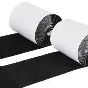 4 Inchx8.2Ft Hook and Loop Tape Nylon Self-Adhesive Strips for Crafting