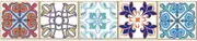 Tile Decal Patterned Tile Stickers Kitchen Waistline Stickers Bathroom Corridor Tile Stickers Self Adhesive Wall Stickers E Large