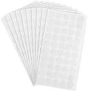 TEHAUX Double Sided Sticky Dots Removable Adhesive for Wall Circle Adhesive Dots Wall Organizer