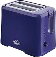 [Quest] 34869 2 Slice Toaster/Variable Browning Control/Reheat and Defrost/Crumb Tray and Cord Storage/Blue / 870W