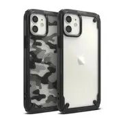 Fusion x for Iphone 12 Mini Heavy Duty Shock Absorption Transparent Hard Pc Back Soft Tpu Frame Cover