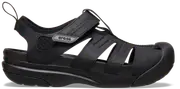 Crocs Men's Yukon Fisherman; Black, M12