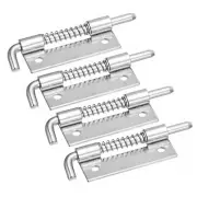 Spring Loaded Latch Pin, 4Pcs 3.46" - Stainless Steel Right-Handed with Hole