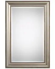Hewson Lightly Antiqued Champagne-Silver Mirror