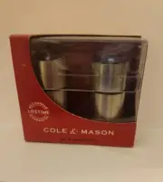 New In Package Cole & Mason Grinder Salt and Pepper Mills