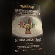 Chicago Pokemon Symphonic Evolutions Pikachu Concert PROMO Double SIded Card 5x8
