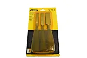 Stanley Tools 16-150 3 piece wood chisel set 1/2", 3/4", 1" New Hardened