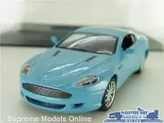 ASTON MARTIN DB9 MODEL CAR BLUE SPORTS COUPE 1:43 SCALE GT IXO + CASE K8