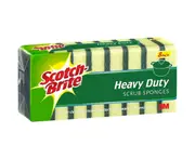 Scotch Brite Heavy Duty Scrub Sponge Scourer Pack 8