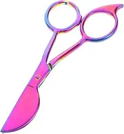 HONMEET Stainless Steel Hair Ball Scissors Professional Carpet Craft Shears Tufting Fabric Scissors