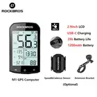 ROCKBROS Bike Cycling GPS Computer ANT+ Wireless Speedometer Odometer Cadence