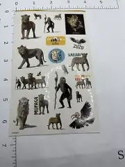 STICKER SHEET: Simba Mufasa The Lion King