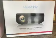 USSUNNY Video Projector C50 1080P Native 5G WiFi Bluetooth 4K 300" Home Theater