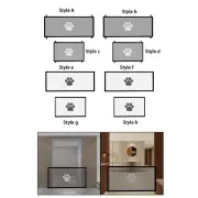 Dog Gate Portable Indoor Secure Pet Fence for Stairs Hallways Backyard