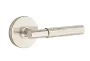 Emtek Select Dummy, Disk Rosette, T-Bar Stem, Hammered Handle US15