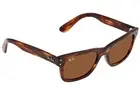 Ray-Ban Mr Burbank Sunglasses RB 2283 954/33 52-20 Tortoise Frames Brown Lenses