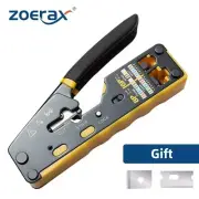ZoeRax RJ45 Pass-Through Crimp Tool